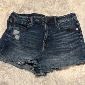 American Eagle Distressed Denim Shorts